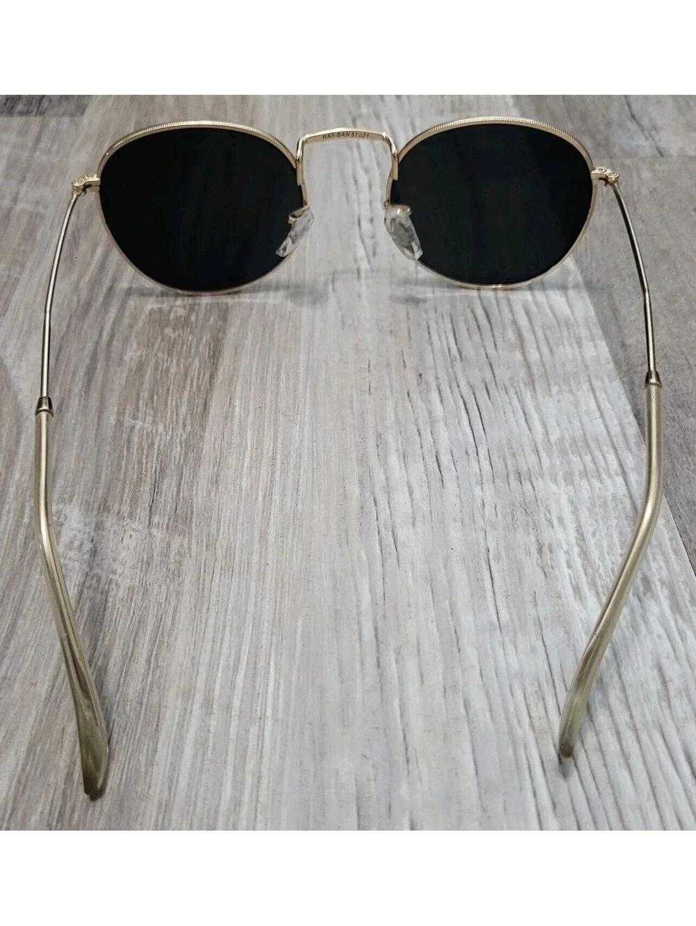 Ray Ban Sunglasses Round Metal Arista 51  21 Gold Frame Circular